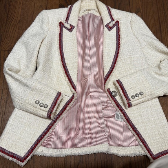 Veronica Beard Blazer in Cream Size 4 - Picture 7 of 7